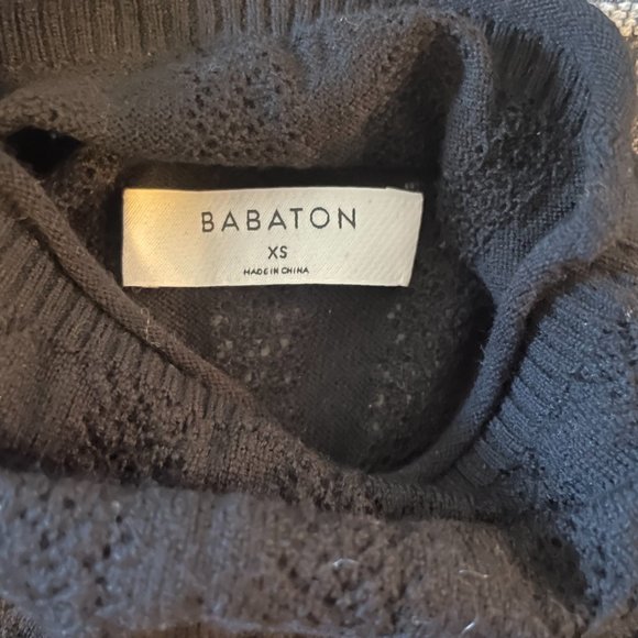 Aritzia black knit turtleneck XS Babaton - Picture 3 of 4